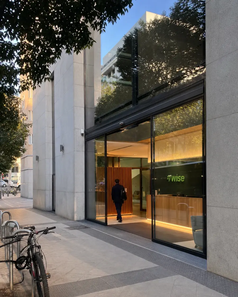 A Wise office on a street in Madrid