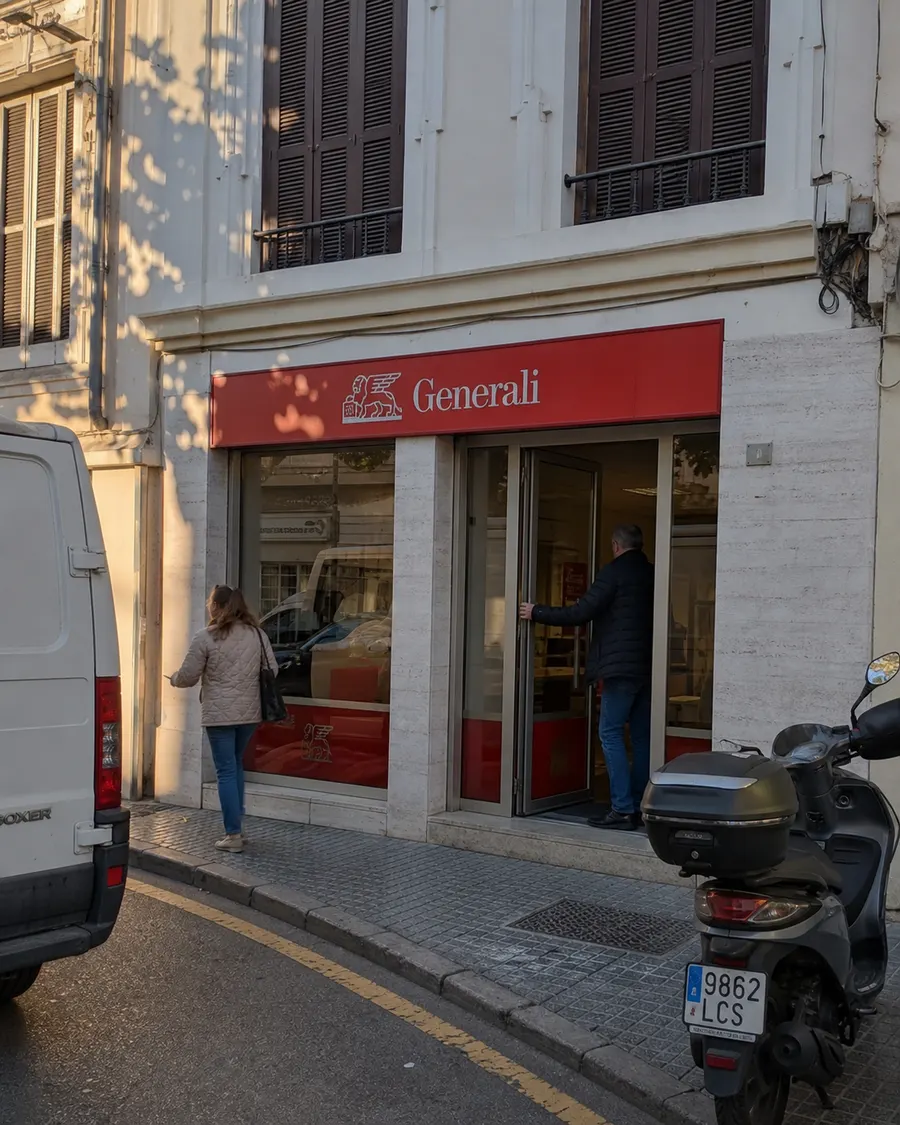 A Generali branch on a Spanish street